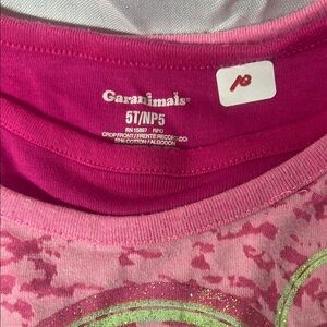 Garanimals Pink and Green Kids Tee